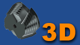 3D View: 68mm StepCutter